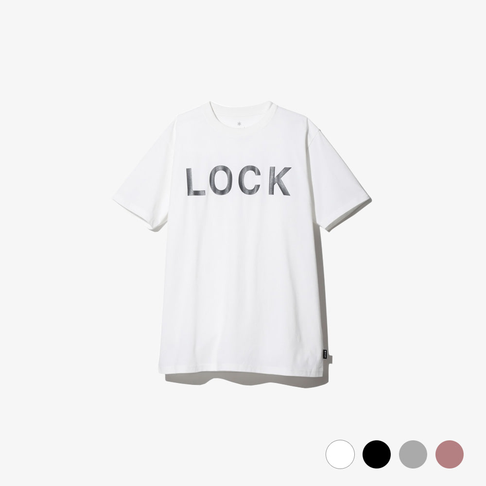 스노우피크 Reflective Printed T shirt Land Lock (TS-22SU102)